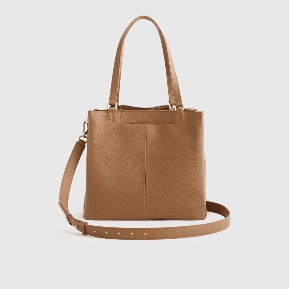 Quince Italian Leather Bucket Bag - Picture 10 of 14